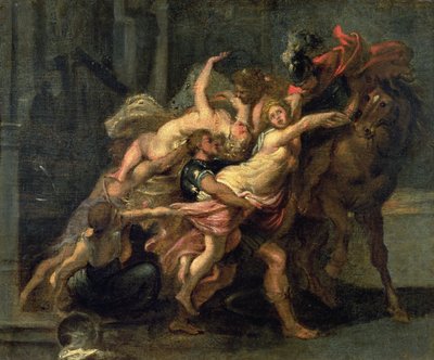 The Rape of the Daughters of Leucippus by Jan Boeckhorst